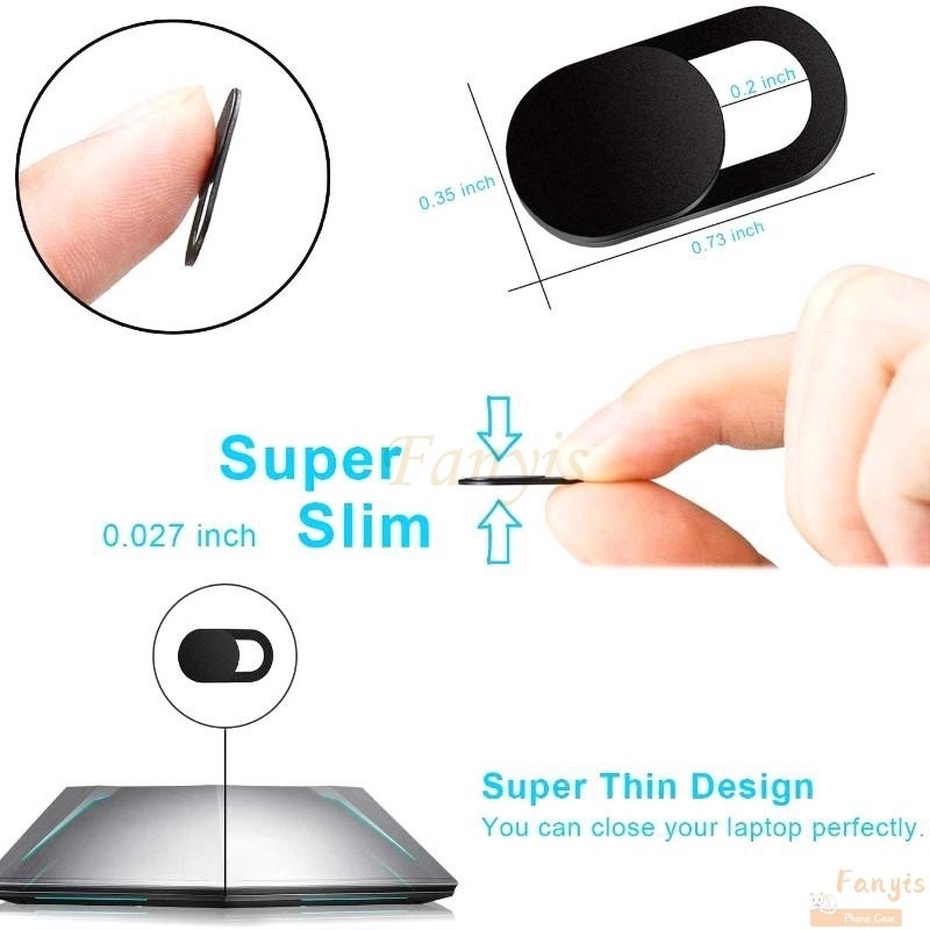 Nắp bảo vệ camera chống vỡ siêu mỏng tiện dụng cho điện thoại/máy tính