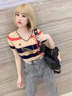 Áo len cộc tay QC
