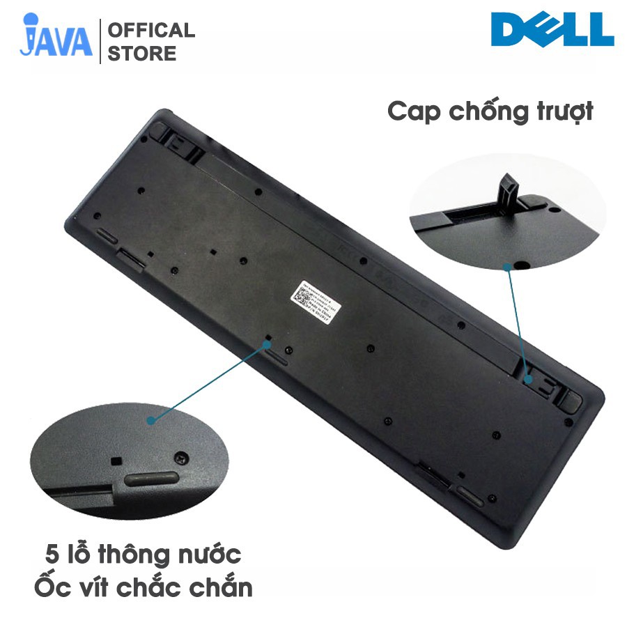 [ BH 6 THÁNG ] Bàn Phím DELL 8115 - Phím giảm cơ - Chính hãng - Cổng usb chơi game siêu nhạy