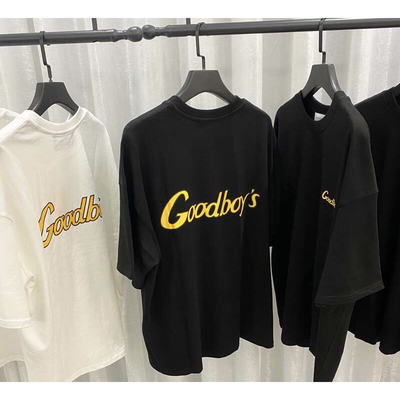 Áo phông Tee ( chất Cotton xịn ) form Oversize hoạ tiết chữ GoodBoy’s - thời trang Unisex nam nữ | BigBuy360 - bigbuy360.vn