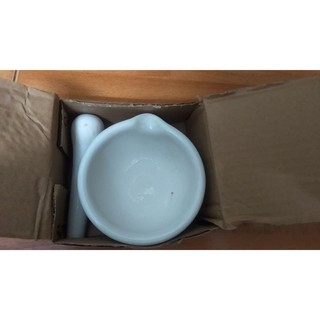 Bộ cối chày sứ