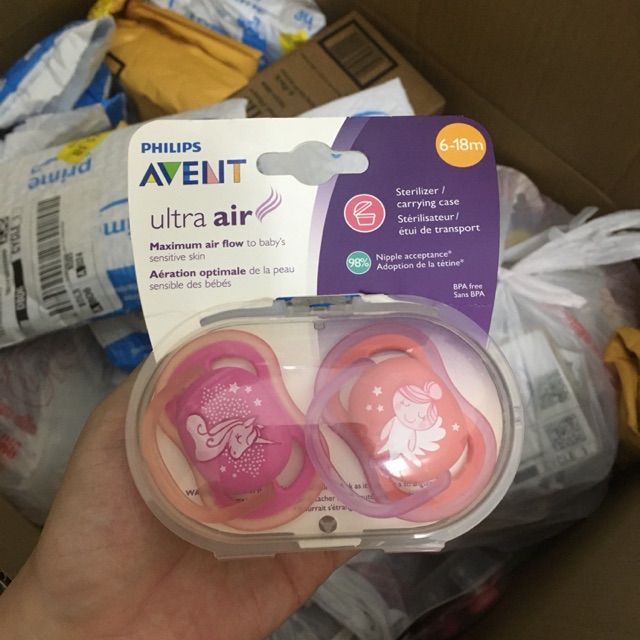 Ty giả thông khí Avent Ultra Air 6-18m