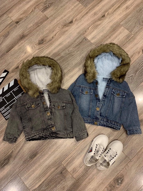 Áo jeans lót lông