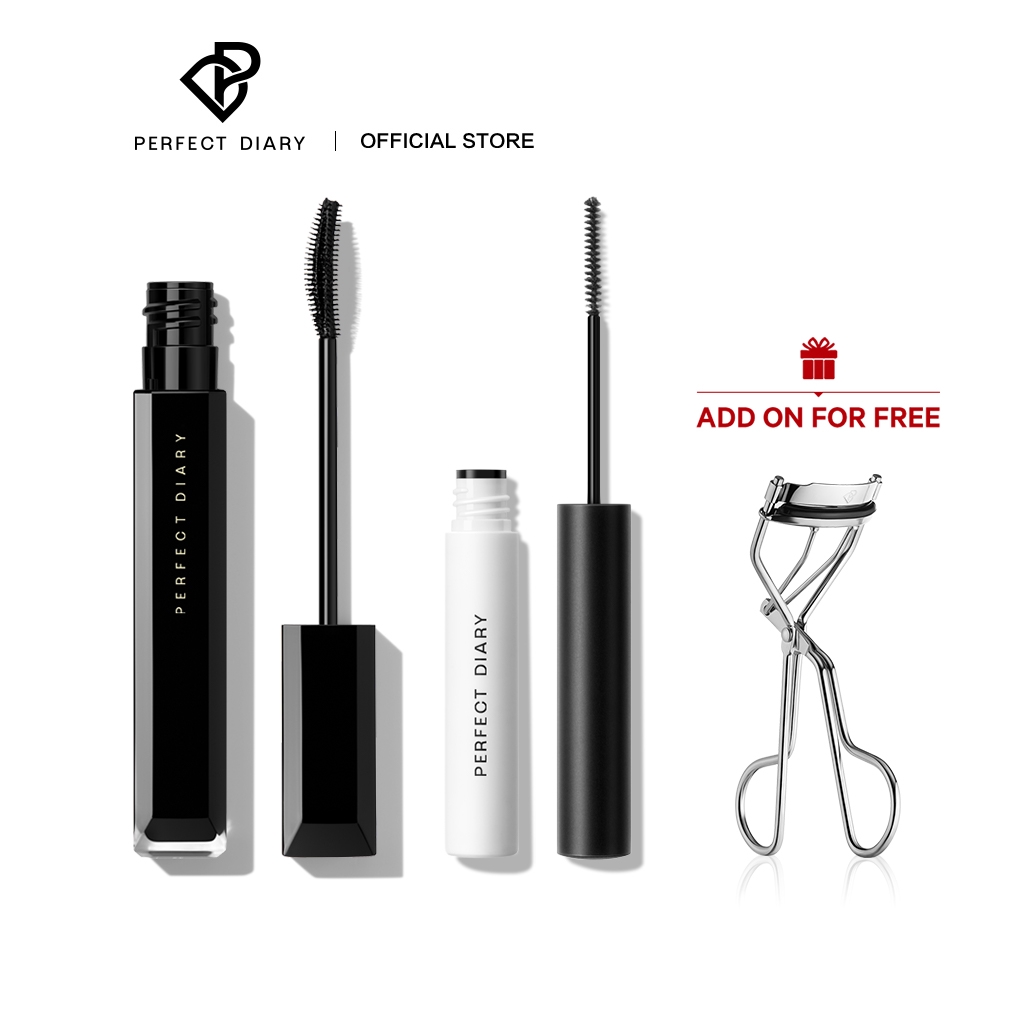 Bộ 2 mascara Perfect Diary kéo dài mi lâu trôi chống thấm nước 12.5g