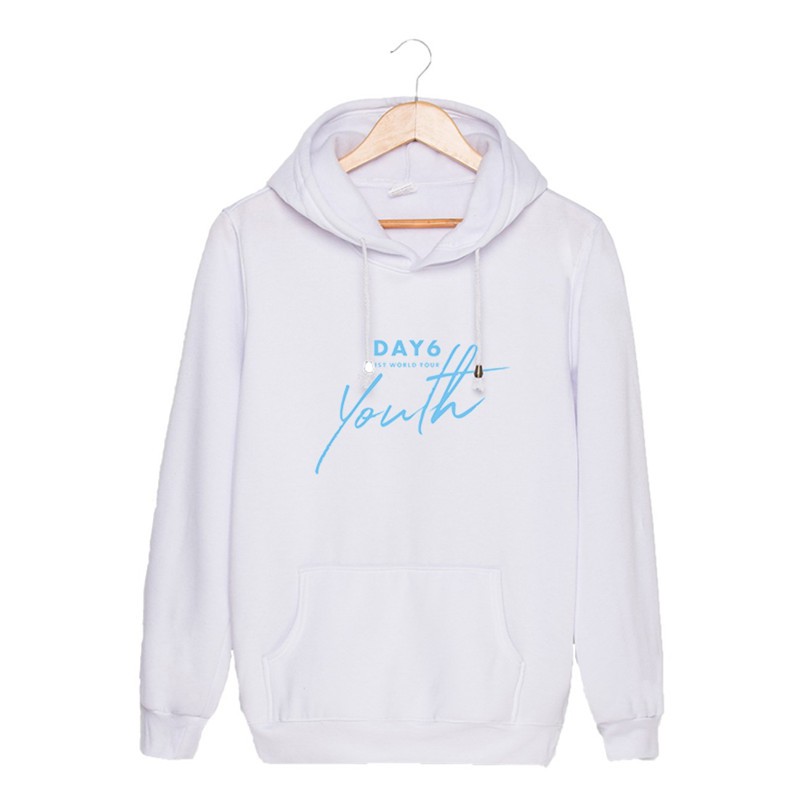 Áo Hoodie Unisex Pt837 Day6 1st World Tour Youth Hàn Quốc