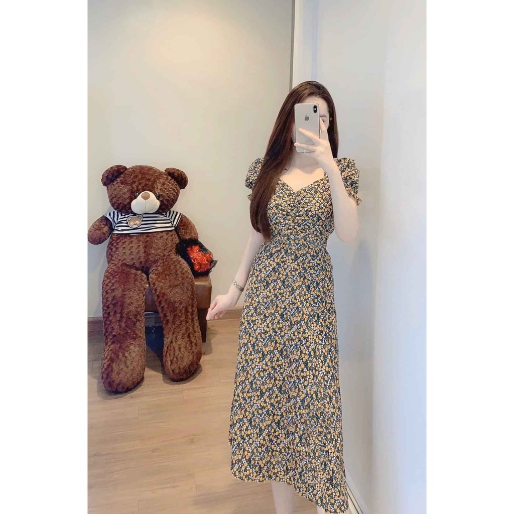 ❣️FREESHIP❣️ ĐẦM MAXY HOA NHÍ HOT TREND Nhiều Size Form Thiết Kế Phom dáng ĐẦM chuẩn đẹp,