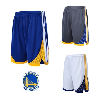 Quần đùi thể thao chơi bóng rổ kiểu NBA WARRIORS ELITE chất lượng tốt cho nam