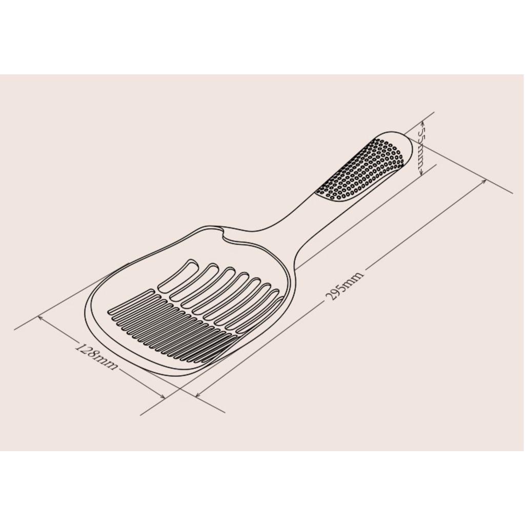 Xẻng xúc cát cho mèo cao cấp siêu xịn PAKEWAY