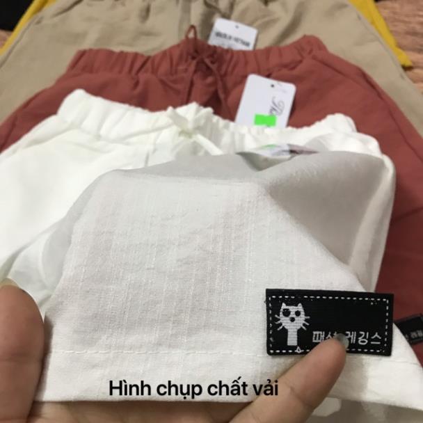 [ Bigsize ] Quần sooc ,quần đùi đũi nữ hàng loại 1 chất lượng-giá tốt