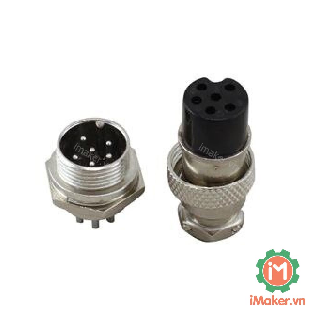 Đầu Nối  GX16 Tròn Đực-Cái Nhiều Loại - Gía Bán Một Cặp