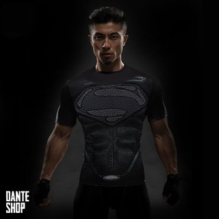 Áo siêu nhân Superman áo tập gym