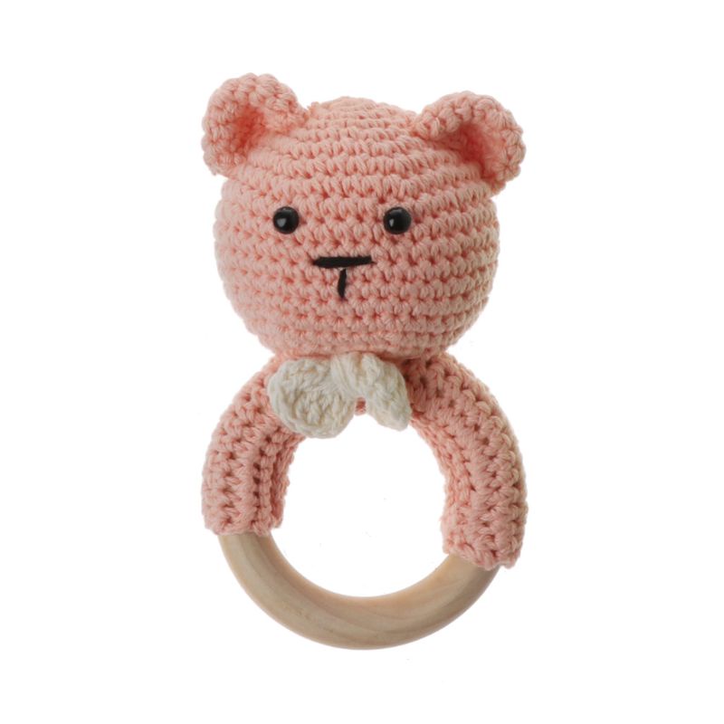 Đồ Chơi Treo Chất Liệu Không BPA Màu Sắc Tự Nhiên Cho Bé Sơ Sinh