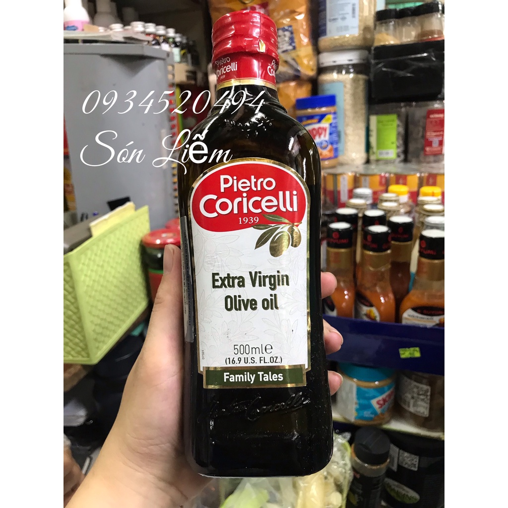 DẦU Ô LIU NGUYÊN CHẤT PIETRO CORICELLI Olive Oil - Extra Virgin 250ml / 500ml