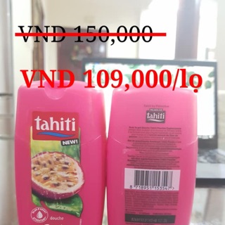 Sữa tắm Tahiti của Palmolive hương chanh dây