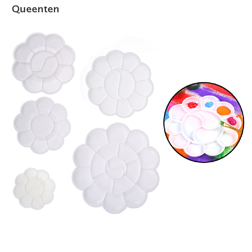 Khay pha màu nước bằng nhựa tiện dụng