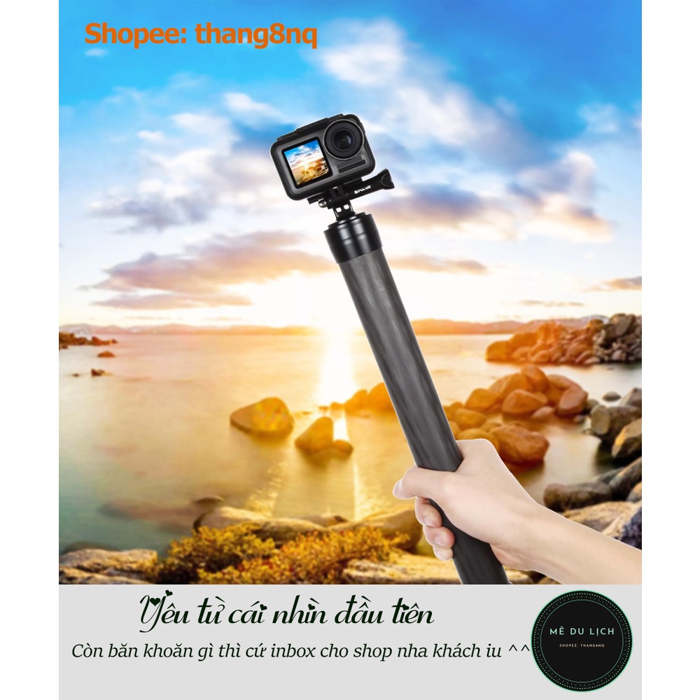 Gậy nối dài gimbal, sợi carbon, chiều dài 35cm | BigBuy360 - bigbuy360.vn