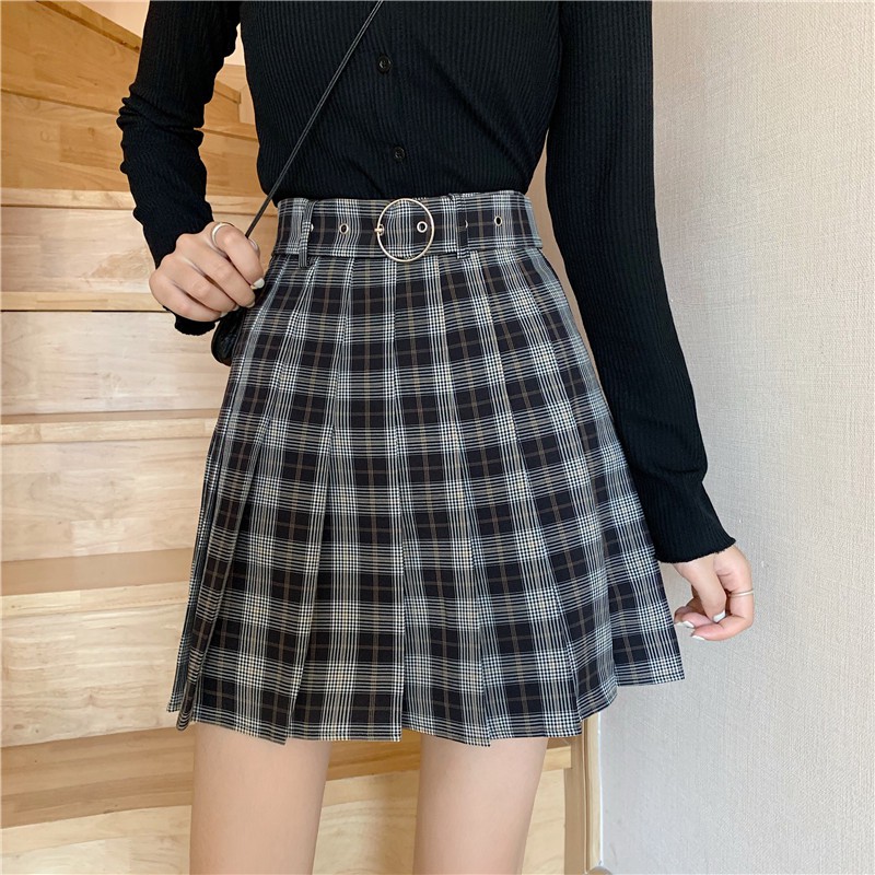 Chân Váy Xếp Li Lưng Cao Thời Trang Hàn Quốc 816 | BigBuy360 - bigbuy360.vn