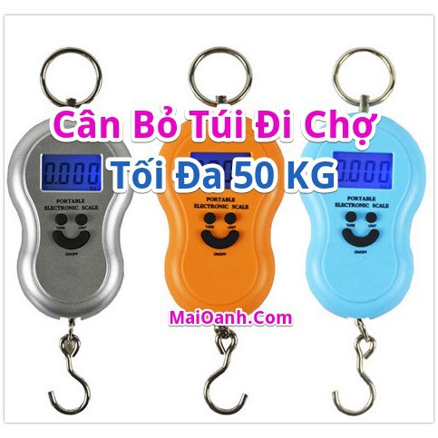 Cân Điện Tử Móc Tay Đi Chợ
