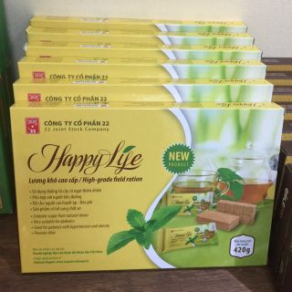 Thùng 10 Hộp Lương Khô Dinh Dưỡng Dành Cho Người Ăn Kiêng Happy Life 420gr