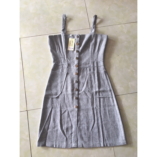 (SALE) Đầm 2 dây hiệu Emy