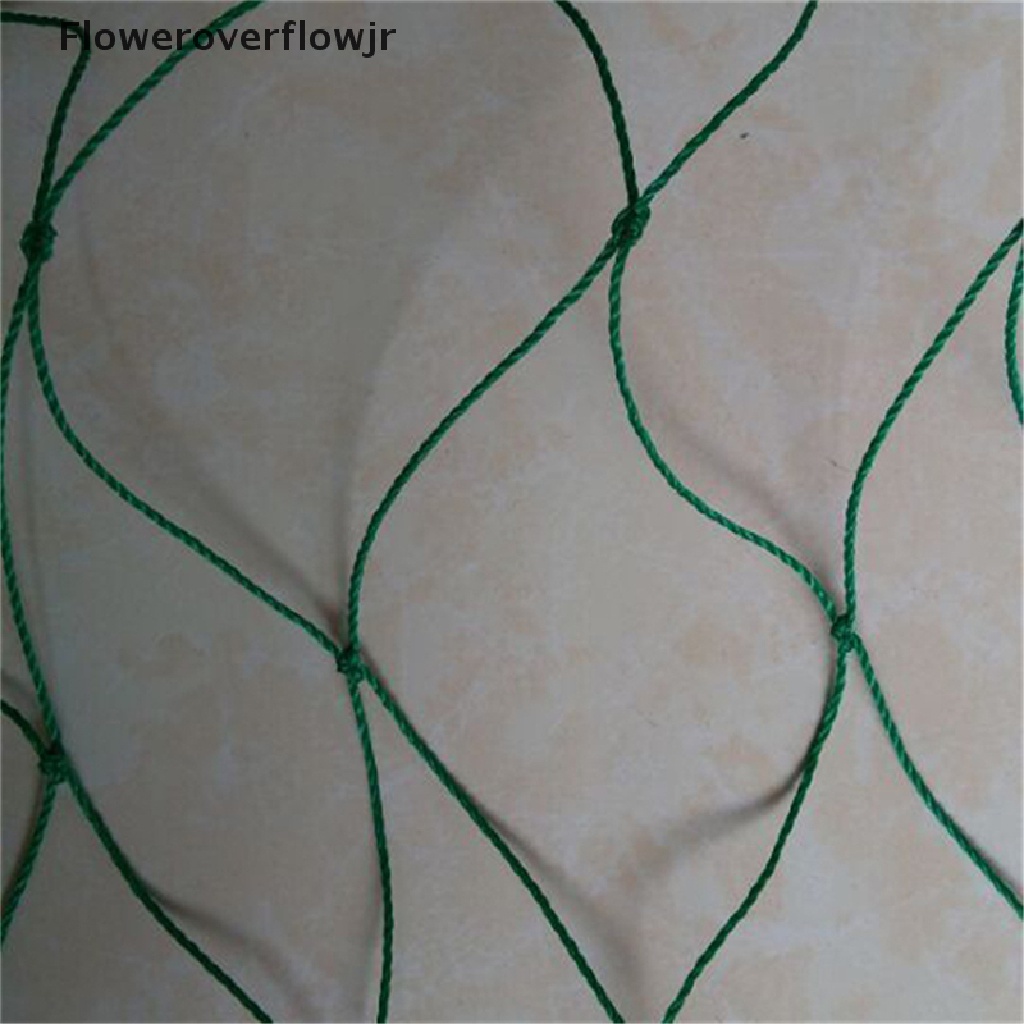 Hàng Rào Lưới Nylon Màu Xanh Lá Cây Hỗ Trợ Trồng Cây Dây Leo