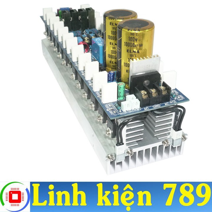 Mạch khuếch đại 24 sò 2 kênh có tụ lọc nguồn ( 0302/0281 ) - Linh Kiện 789