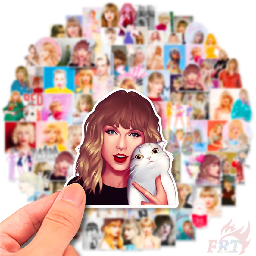 Bộ 90 Cái ❉ Hình Dán Taylor Swift ❉ Sticker Ca Sĩ Superstar Chống Thấm Nước Thời Trang