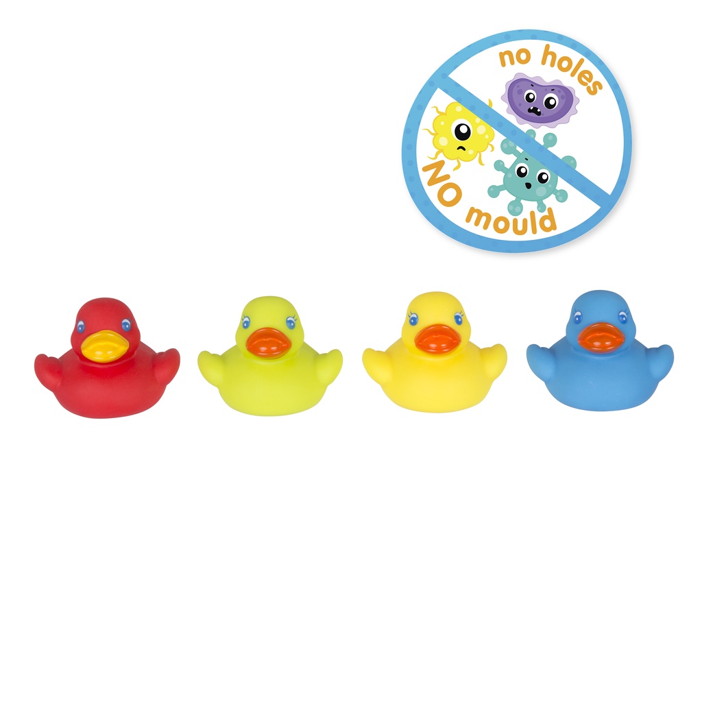 Đồ chơi tắm đàn vịt con rực rỡ Duckie Playgro, cho bé từ 6 tháng