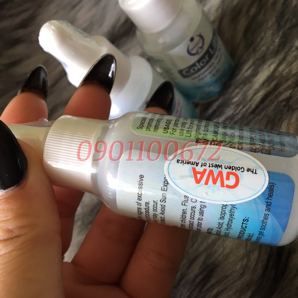 Chai Color Lift 5ml Xoá Hút Mực Xăm Chuyên Dụng