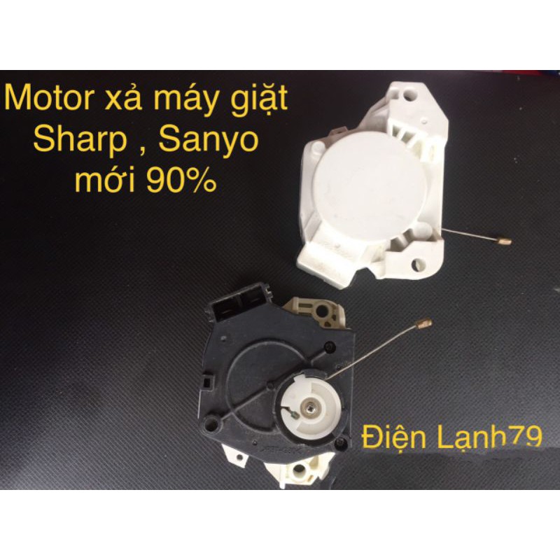 Motor xả máy giặt Sharp , Sanyo (mới 90%)