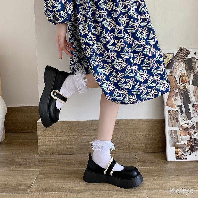 Giày da nhỏ kiểu Anh của nữ Giày Mary Jane mới | BigBuy360 - bigbuy360.vn