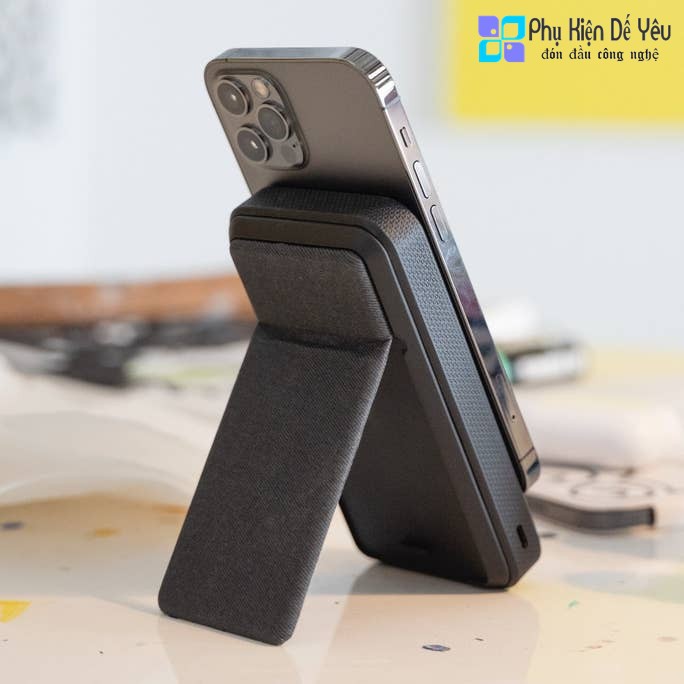 Pin sạc dự phòng không dây Mophie snap + powerstation stand 10,000mAh [CHÍNH HÃNG PHÂN PHỐI VN, BẢO HÀNH 24 THÁNG]