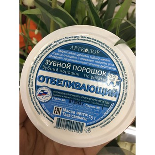 Sản phẩm bột trắng răng Nga White Protec