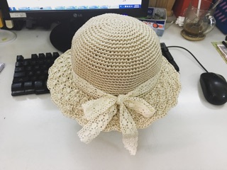 Mũ vành handmade cho bé