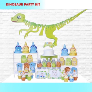Sét Bàn Tiệc Chủ Đề Khủng Long, BaBy, Chú Rể Cho Bé Trai