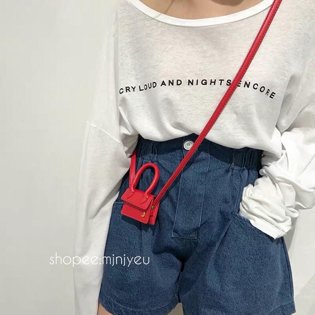 [Chiếc Túi Đựng Vừa Số Tiền Tui Có] Túi siêu mini ulzzang cực phẩm 2019