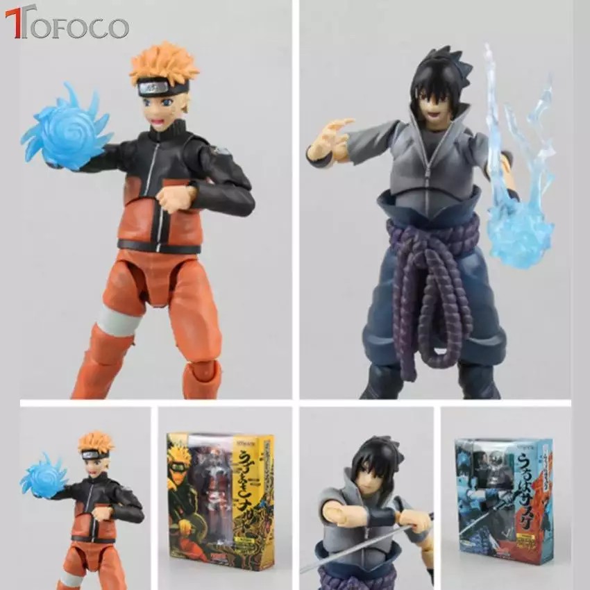 Bộ Sưu Tập Mô Hình Hành Động TOFOCO, Mô Hình Naruto Chidori Sasuke, Đồ Chơi Mô Hình Khớp Nối Nhựa PVC Movamale Có Thể Th