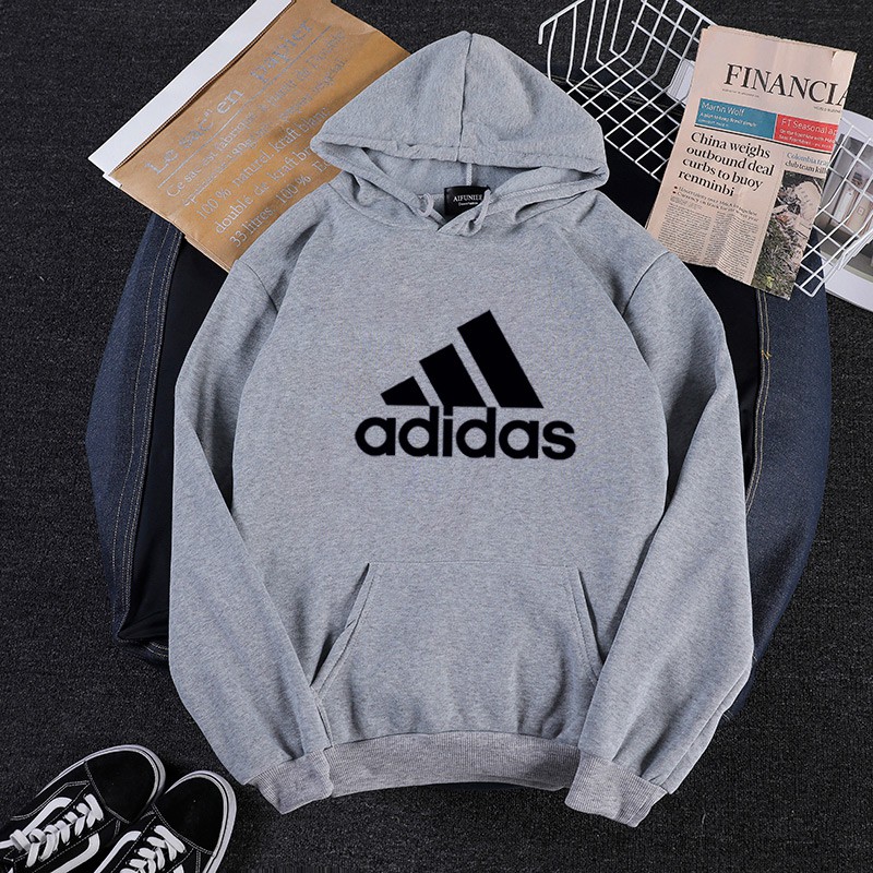 Áo Khoác Hoodie Adidas Tay Dài Dáng Rộng In Họa Tiết Thời Trang Dành Cho Nam Và Nữ | BigBuy360 - bigbuy360.vn