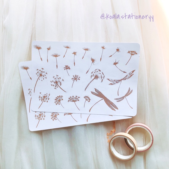 Bullet Journal Sticker - Bồ Công Anh