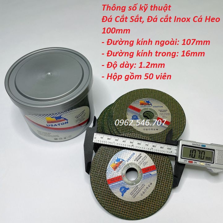 Đá cắt sắt , inox 100