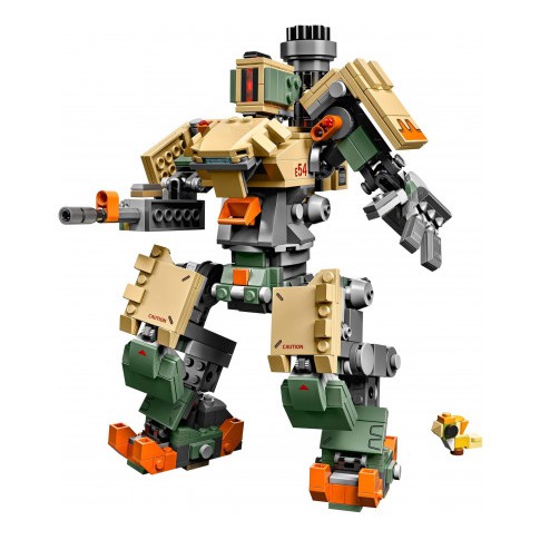 [HÀNG CÓ SẴN] Lego UNIK BRICK 75974 Bastion trong Overwatch - Bộ lắp ráp rô bốt Bastion trong game Overwatch