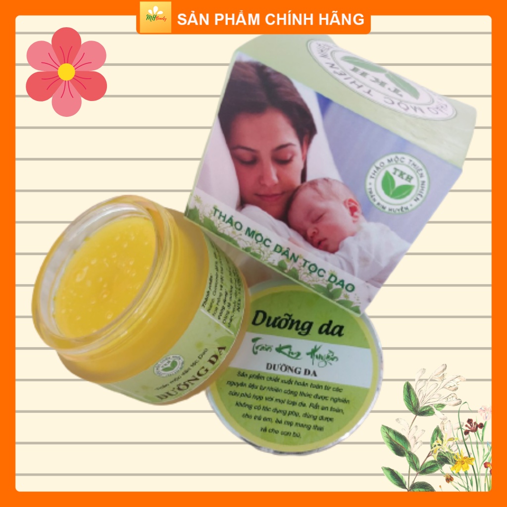 Thảo mộc dưỡng da TKH, rạn nứt da trước và sau khi sinh.