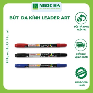 Bút dạ kính hai đầu Leaderart LA108