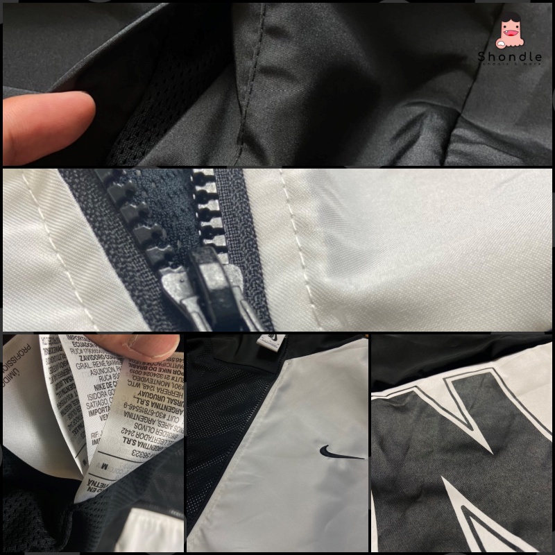 Áo Khoác Nike Swoosh Big Logo Ver 2 [Vải Dù Cao Cấp]