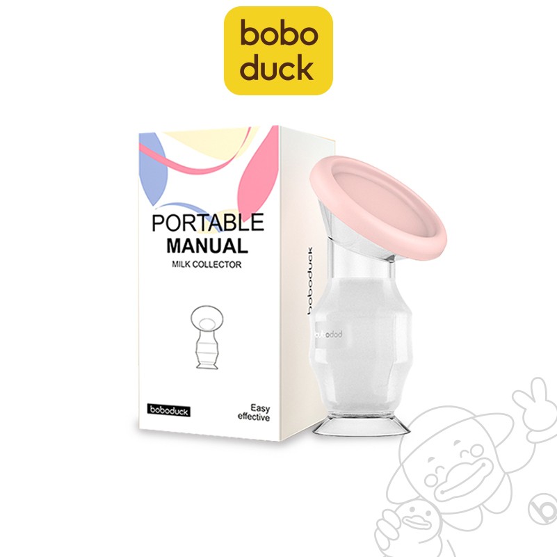 Ống bơm hút sữa mẹ Boboduck bằng silicon chất lượng cao tiện lợibabyflower