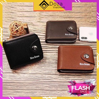 [FREE SHIP] Ví Da Nam Menbense 1 Cúc Bấm