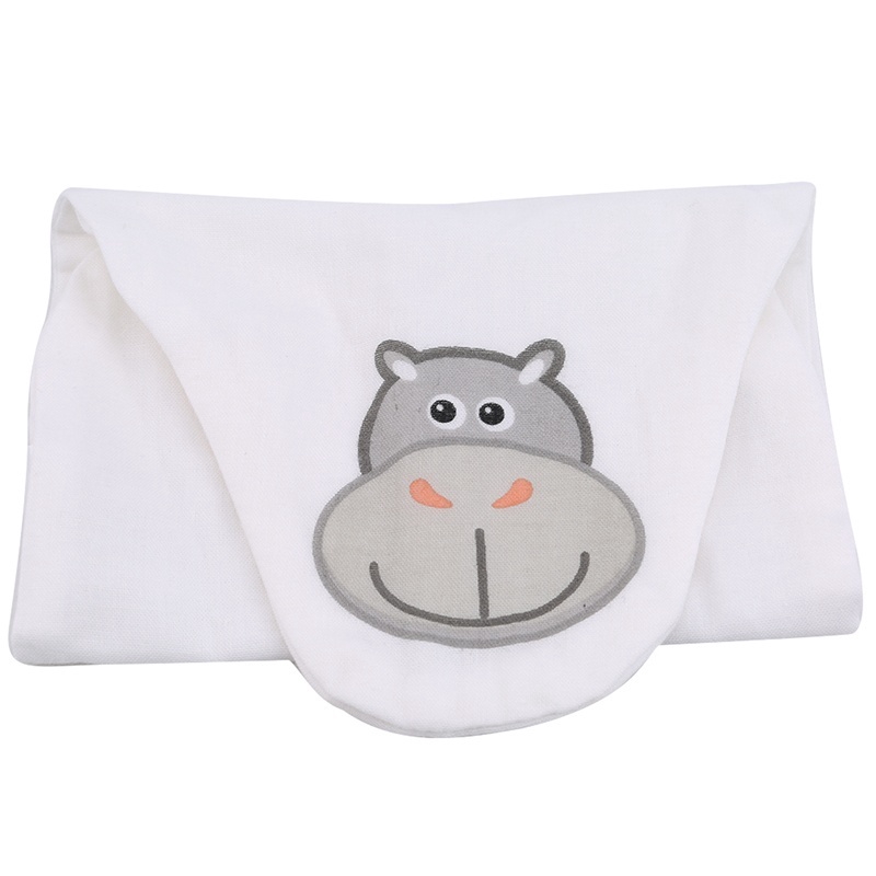 Set 2 Khăn Cotton Hai Dây Thấm Hút Mồ Hôi Tiện Dụng Cho Bé