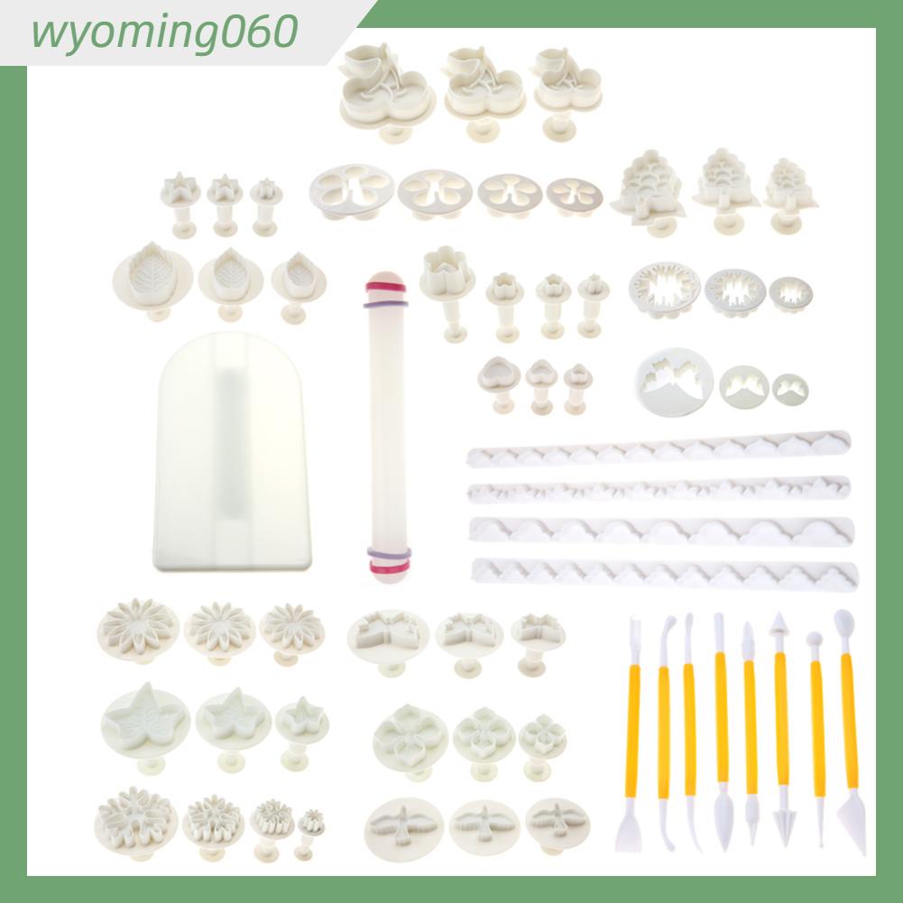 Wyoming060 68 Cái Dụng Cụ Làm Bánh Bộ Kẹp Ngọt Trang Trí Nướng Phụ Kiện Nhà Bếp