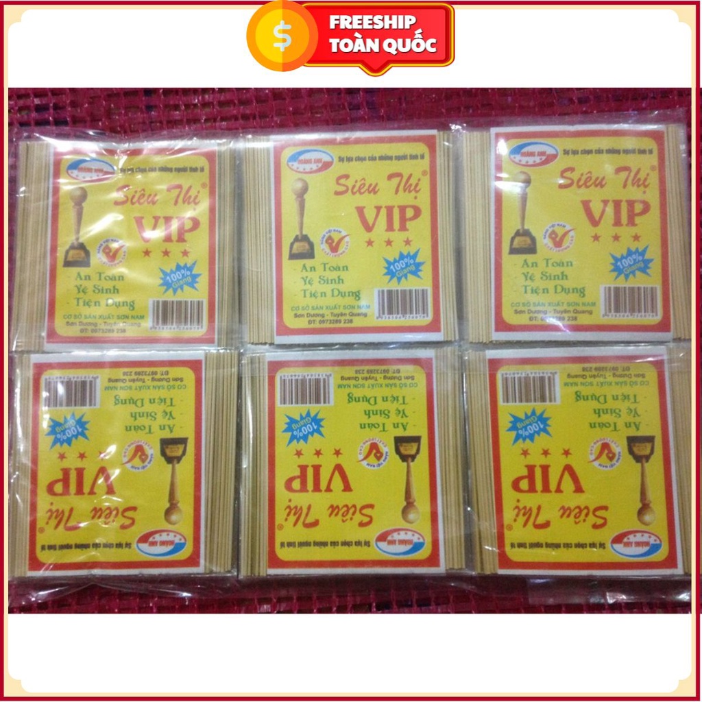 Combo 5 GÓI TĂM Tre Cật VIP Siêu Thị, Nhỏ Mịn Tránh Làm Tụt Lợi TH0006