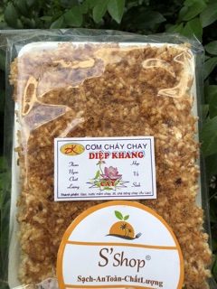 Combo cơm cháy chay Diệp khang gói 180g